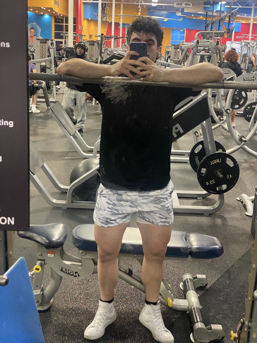 Customer photo review of 105 Compression Shorts 2.0
