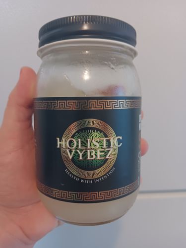 Customer photo review of St Lucia Gold Sea Moss Gel