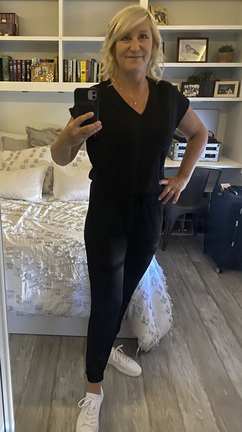 Customer photo review of Brigitte Brianna Street Joggers