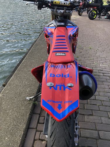 Customer photo review of Custom Seat Cover: 19-'22 CRF450L/RL/X/RS