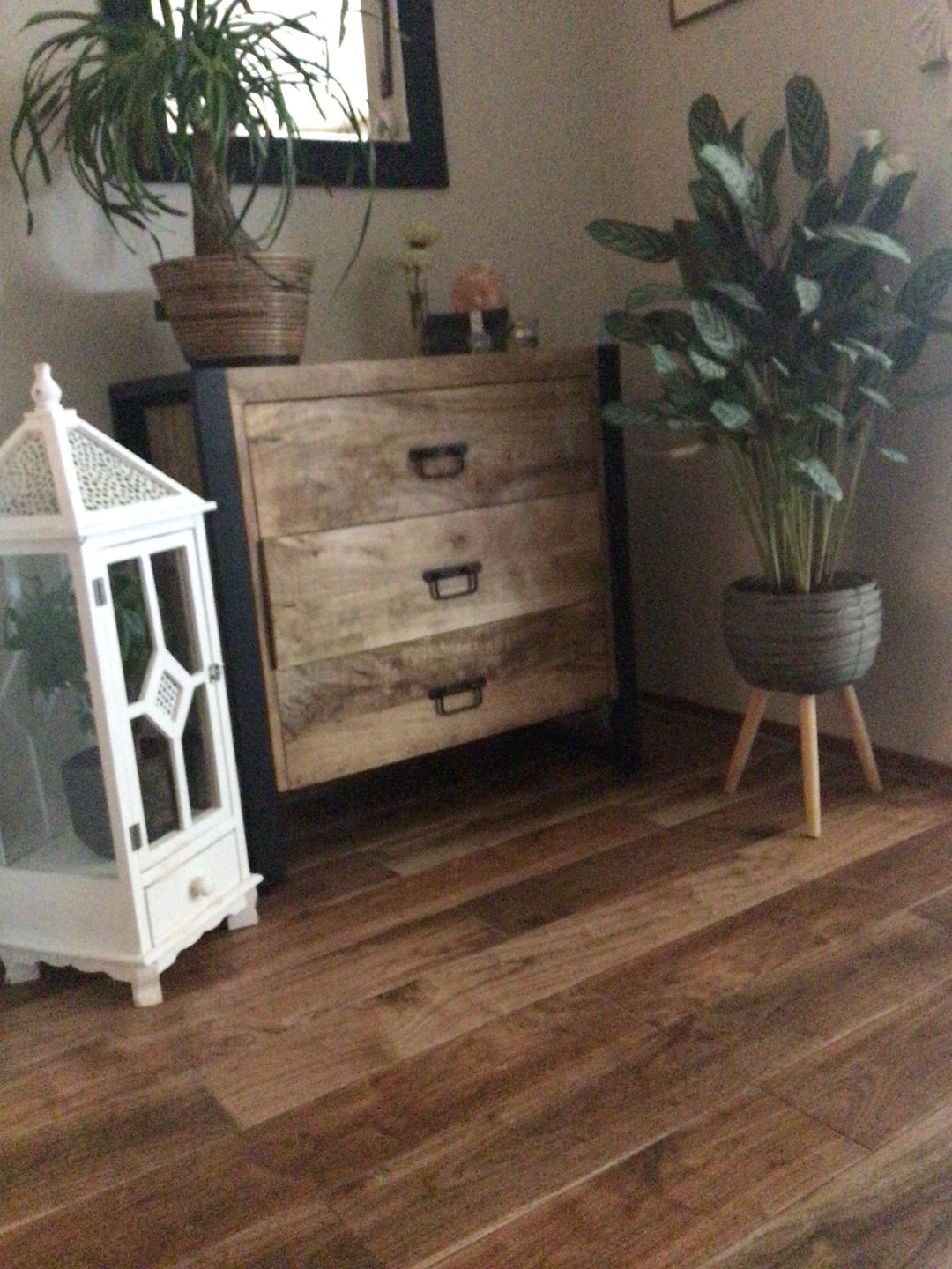 Customer photo review of Ladekast Mangohout Britt  | Mangohout en Staal | 80x40x80cm