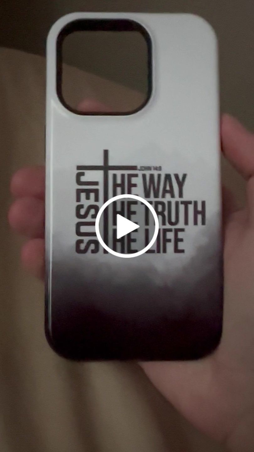 Customer video review of Jesus the way the truth the life phone case