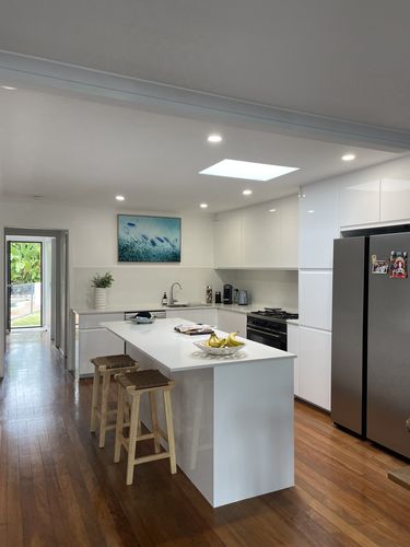 Customer photo review of A Day On The Water | LS | Framed Canvas