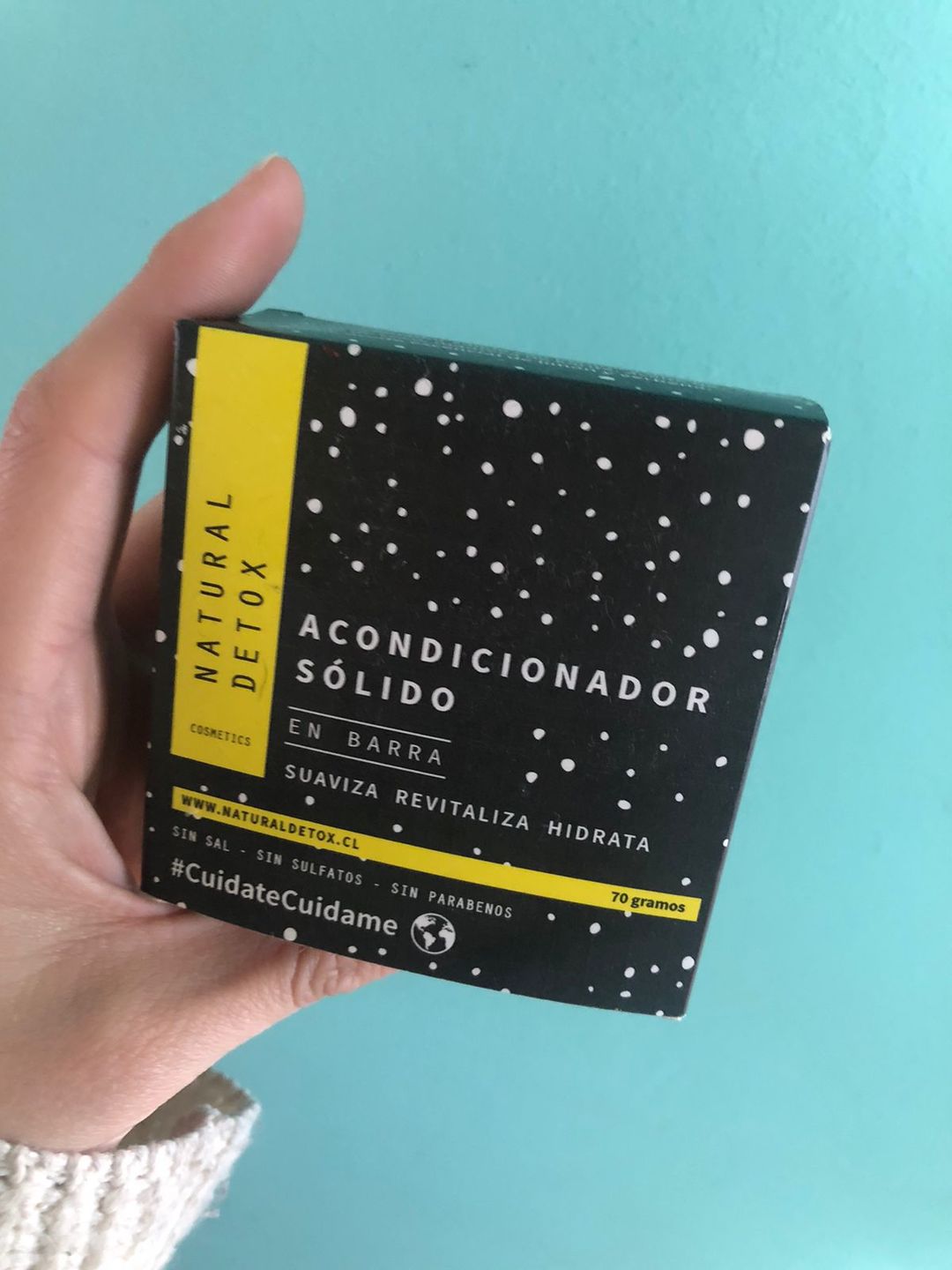 Customer photo review of Acondicionador en barra