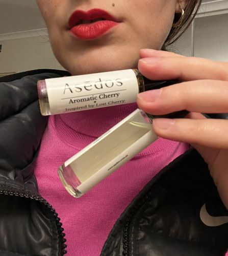 Customer photo review of AROMATIC CHERRY PERFUME OIL