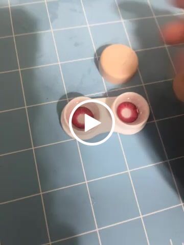 Customer video review of Halloween Miracle Wine-red Prescription Colored Contact Lenses