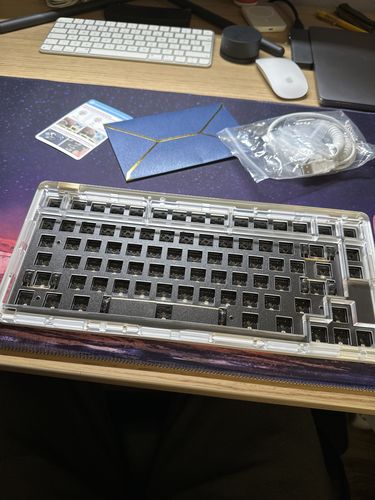 Customer photo review of IDOBAO ICE Series MX Mechanical Keyboard (Gasket Mount)