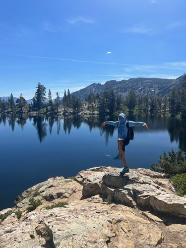 Customer photo review of UPF 50+ Long Sleeve Shirt with Hood and Facemask