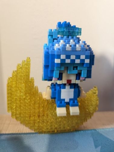 Customer photo review of Kawaii Chibi Moon Zodiac Star Constellations Nano Building Blocks