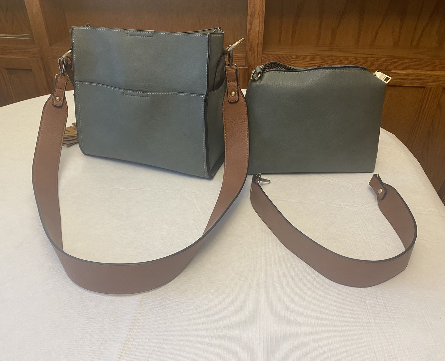 Customer photo review of Lyla Bucket Bag