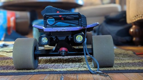 Customer photo review of Backfire Cannon II Electric Skateboard Lights