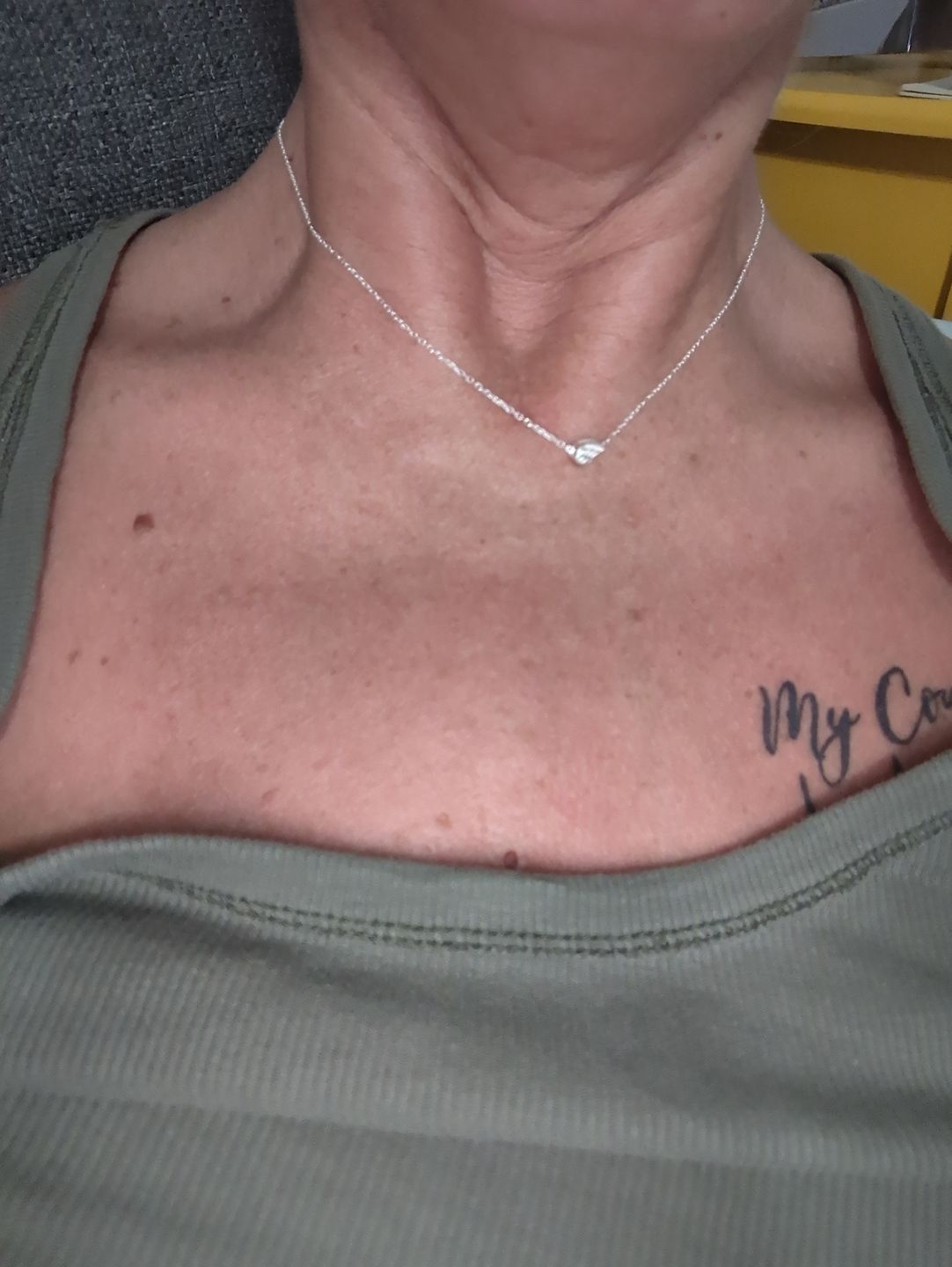 Customer photo review of always near memorial necklace