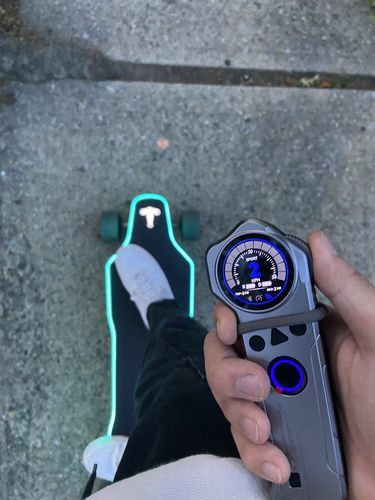 Customer photo review of Backfire Zealot X2 Gear Drive Electric Skateboard with Major V3 Remote