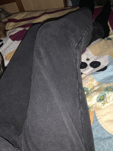 Customer photo review of The Hemp Jogger in Vintage Black