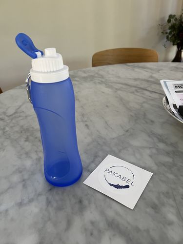 Customer photo review of Foldable Water Bottle