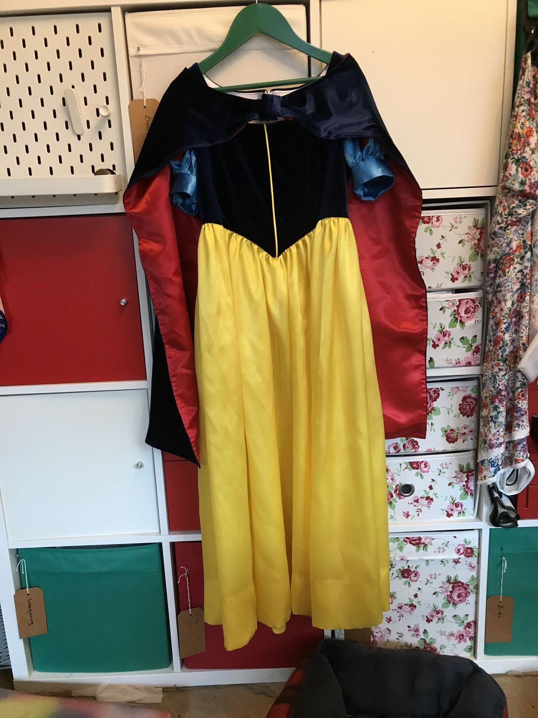 Customer photo review of Plain Shantung Satin Fabric