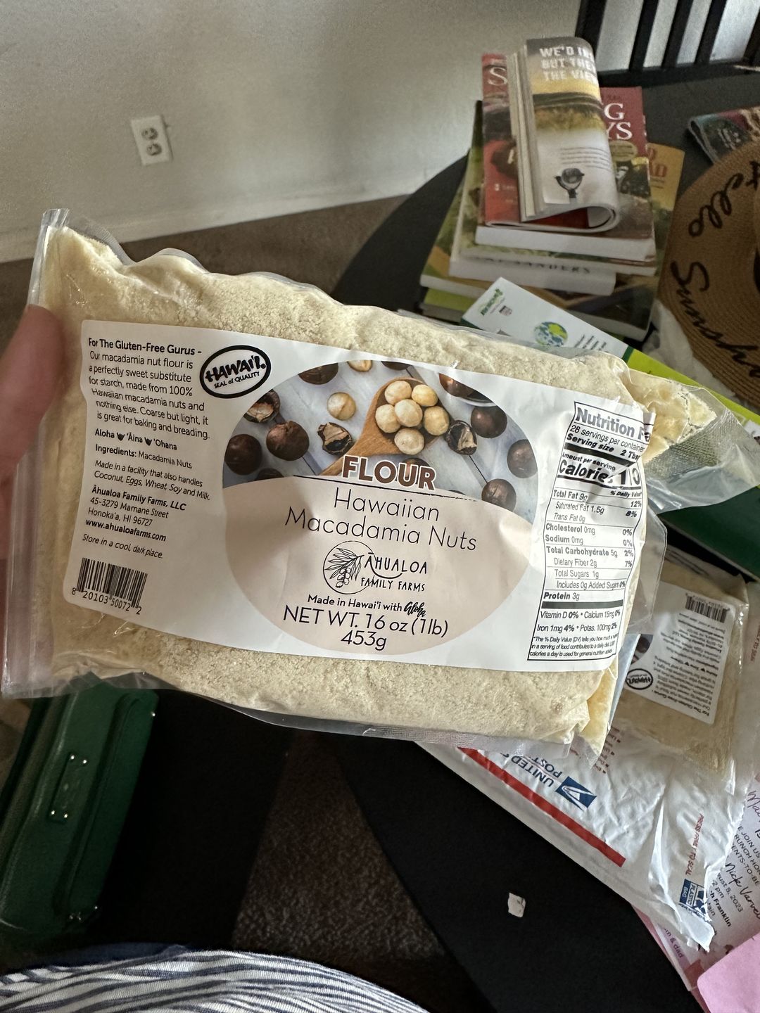 Customer photo review of Hawaiian Macadamia Nut Flour
