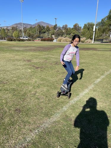 Customer photo review of Backfire Ranger X3 All Terrain Electric Skateboard with 1500W X2 Ultra High Power Ultra High Torque Motors and 12S High Voltage High Efficiency Electronic System