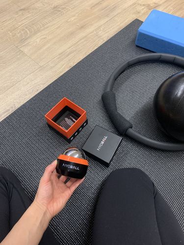 Customer photo review of Myoball Twin Pack - 80mm & 60mm