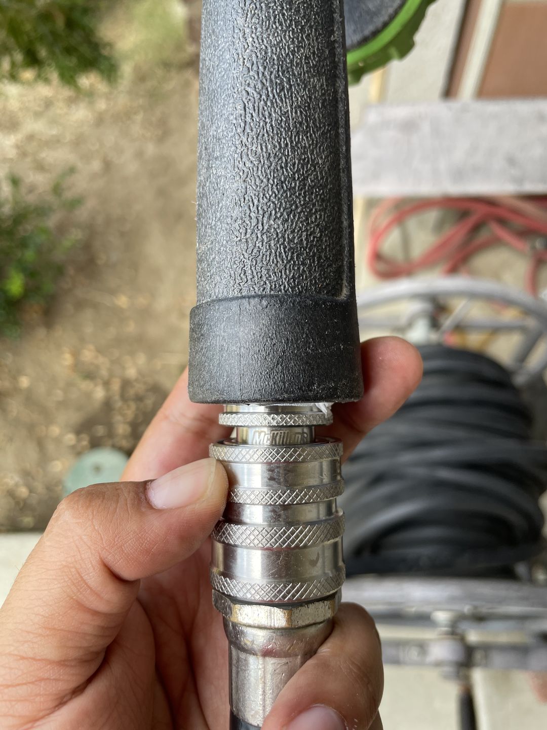 Customer photo review of Stainless Quick Connect Kit
