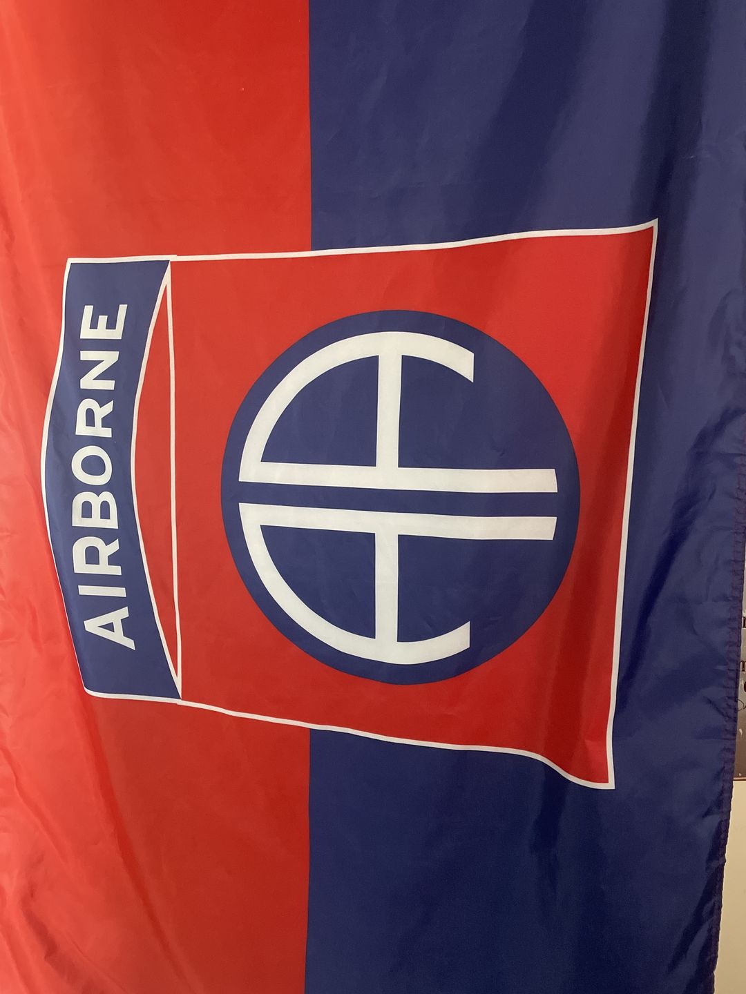 Customer photo review of The 82nd Airborne Flag