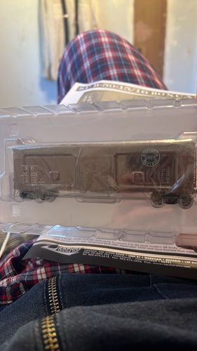 Customer photo review of Rapido 171051A SP B-50-16 Boxcar: 1931 to 1946 scheme - As Built w/ Viking Roof: Single Car, HO