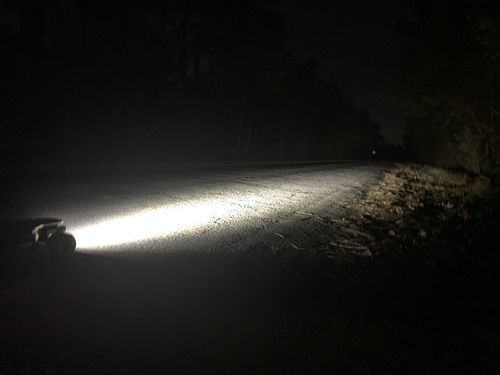 Customer photo review of Backfire Cannon II Electric Skateboard Lights