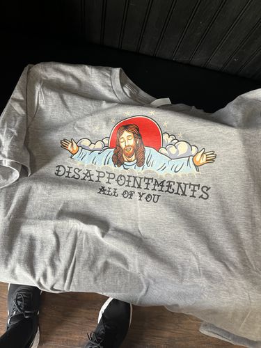 Customer photo review of Premium Disappointments All Of You Summer T-shirt