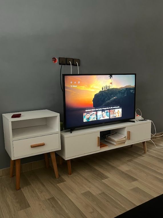 Customer photo review of SCANDI, Meuble Tv, 120 Cm, Salon et séjour