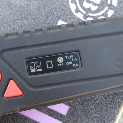 Customer photo review of Backfire R3 Wireless Remote with OLED Display for G3 / G3 Plus / Zealot / Ranger X3