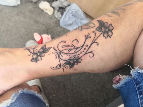 Customer photo review of TattooNumbx Numbing Cream