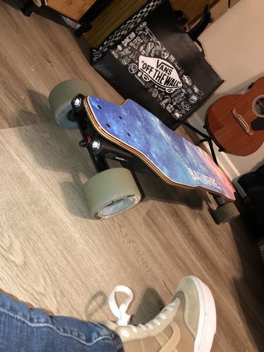 Customer photo review of Backfire Cannon II Electric Skateboard Lights