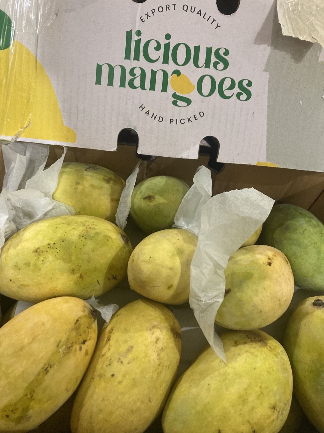 Customer photo review of Multan's Chaunsa Mango