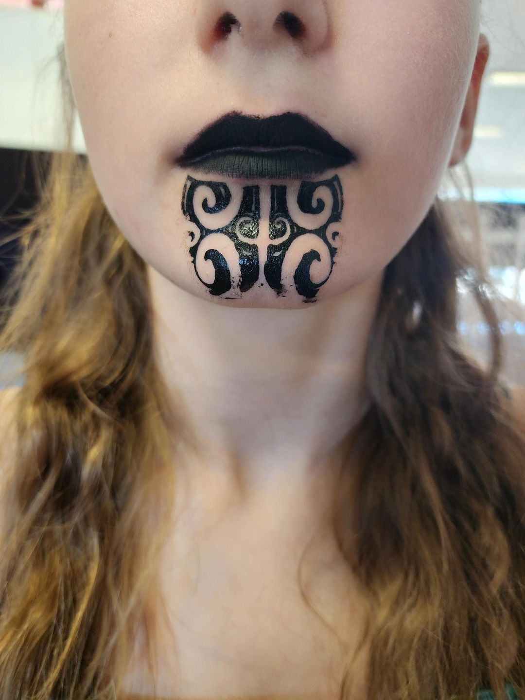Customer photo review of Black Lipstick for Maori Kapa Haka