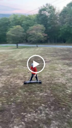 Customer photo review of Backfire Ranger X3 All Terrain Electric Skateboard with 1500W X2 Ultra High Power Ultra High Torque Motors and 12S High Voltage High Efficiency Electronic System