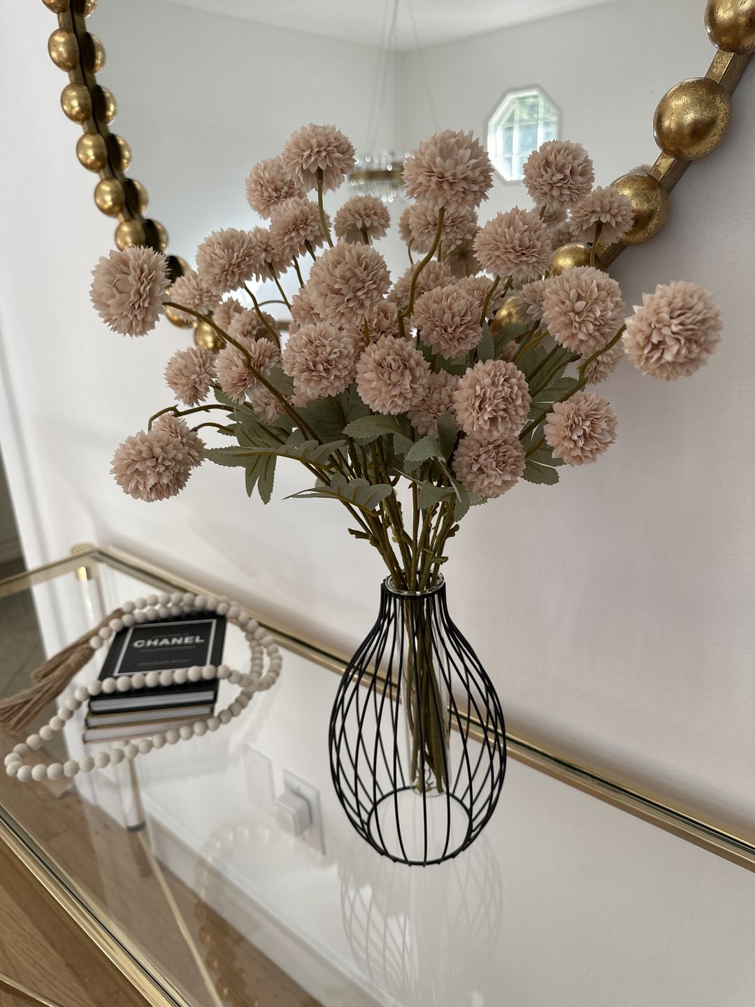 Customer photo review of Faux Kiku Flower - Cream (10 Stems)