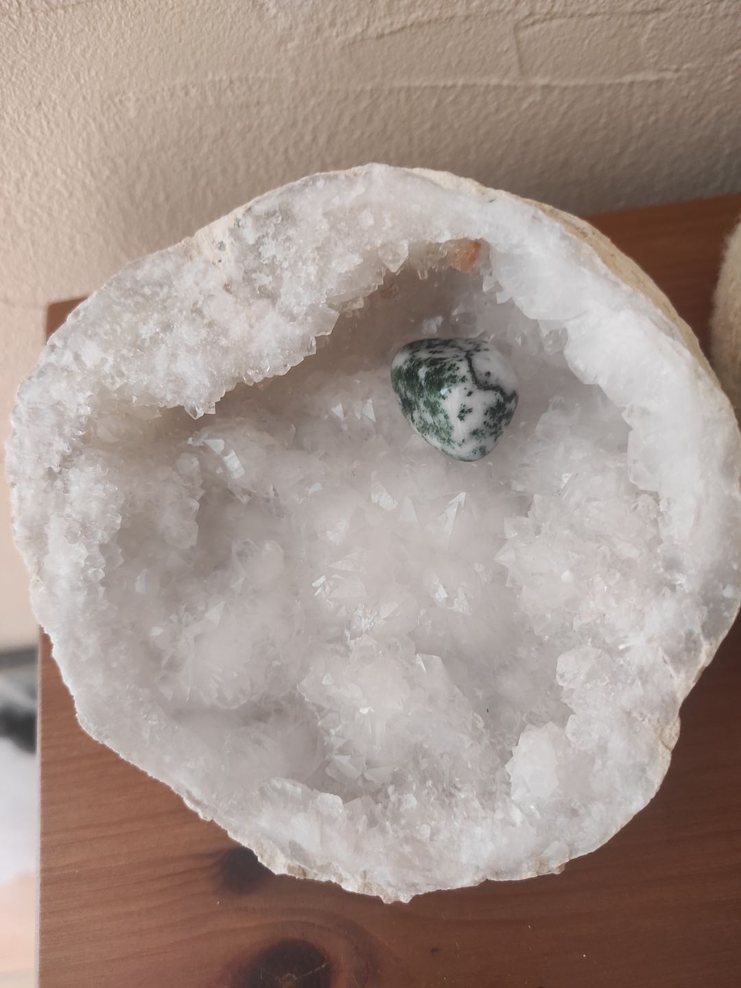 Customer photo review of Géode de quartz