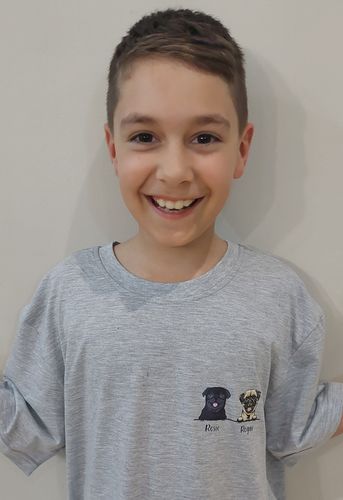 Customer photo review of ANIMATED PETS - CUSTOM TEE