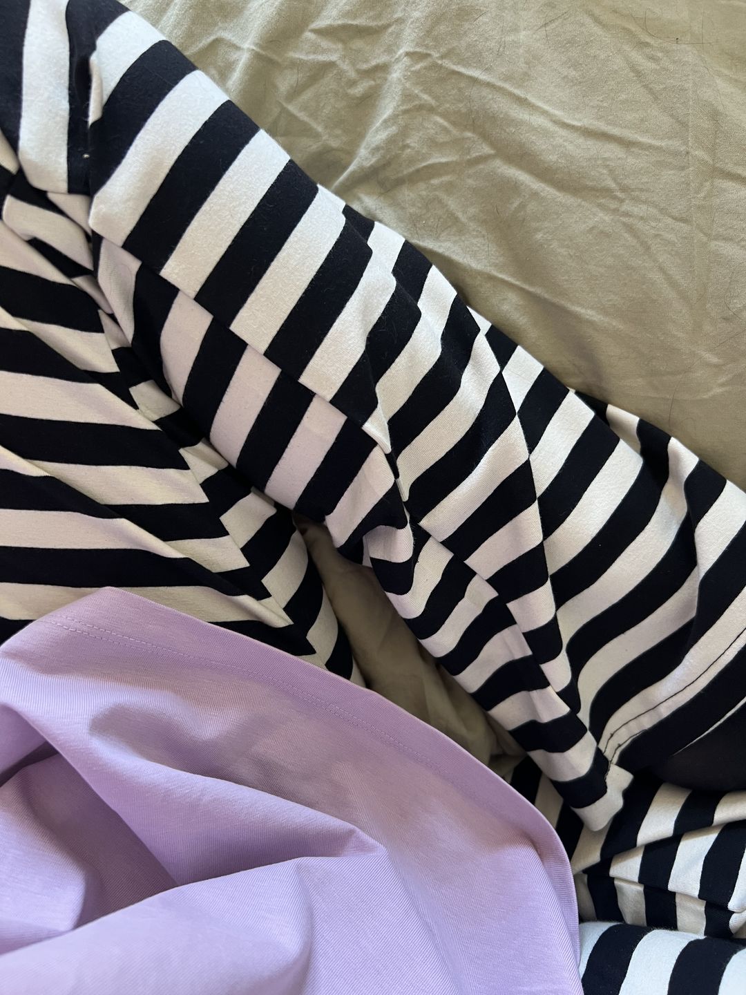 Customer photo review of Straight Leg Pants Liquorice