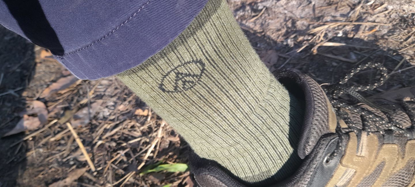 Customer photo review of Midweight Merino Socks
