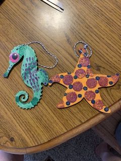 Customer photo review of Unfinished Wood Starfish Sea Star Shape - Craft - up to 36" DIY