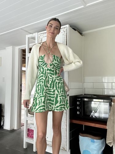 Customer photo review of Faithfull The Brand | Surrau Mini Dress - Tulli Print