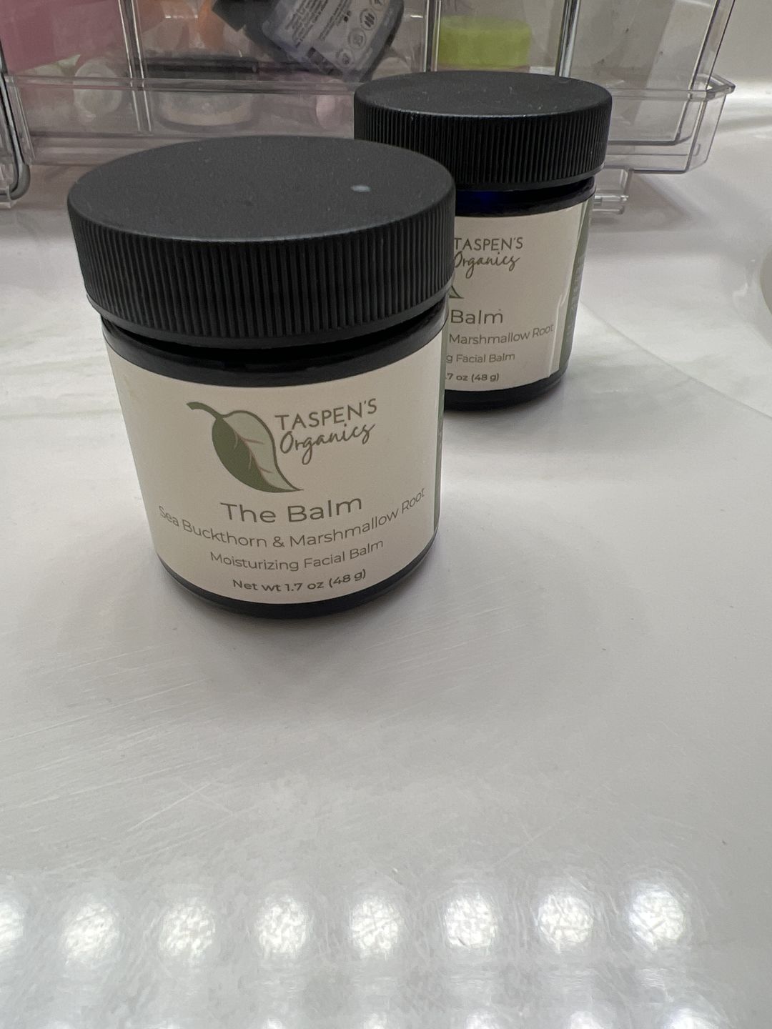 Customer photo review of The Balm with Sea Buckthorn & Marshmallow Root - 1.7 oz