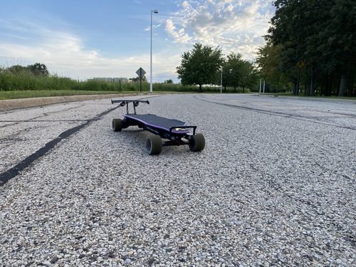 Customer photo review of Backfire Cannon II Electric Skateboard Lights