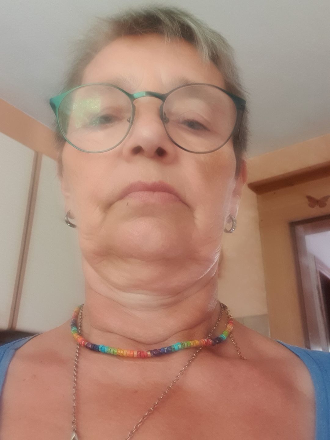 Customer photo review of 7 Chakra Halskette mit natürlichem Jaspis