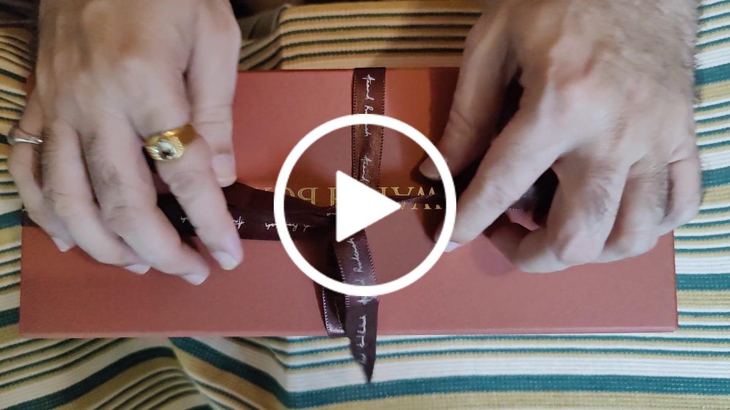Customer video review of Watch Storage Box - Teak Wood