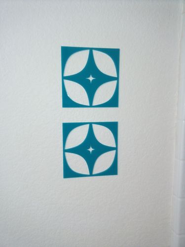 Customer photo review of The New Yorker (Single Tile) - Mid Century Modern Wall Decor Tiles