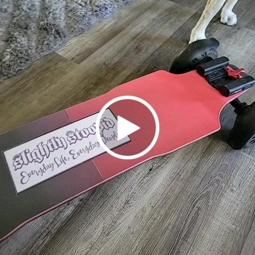 Customer photo review of Backfire Ranger X3 All Terrain Electric Skateboard with 1500W X2 Ultra High Power Ultra High Torque Motors and 12S High Voltage High Efficiency Electronic System