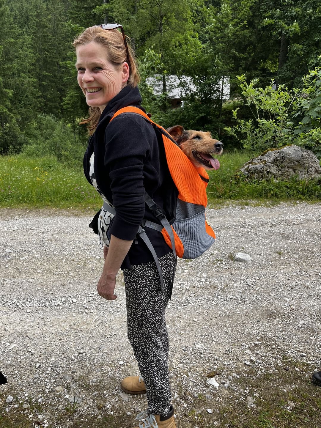 Customer photo review of Emmalove - Hunde-Rucksack