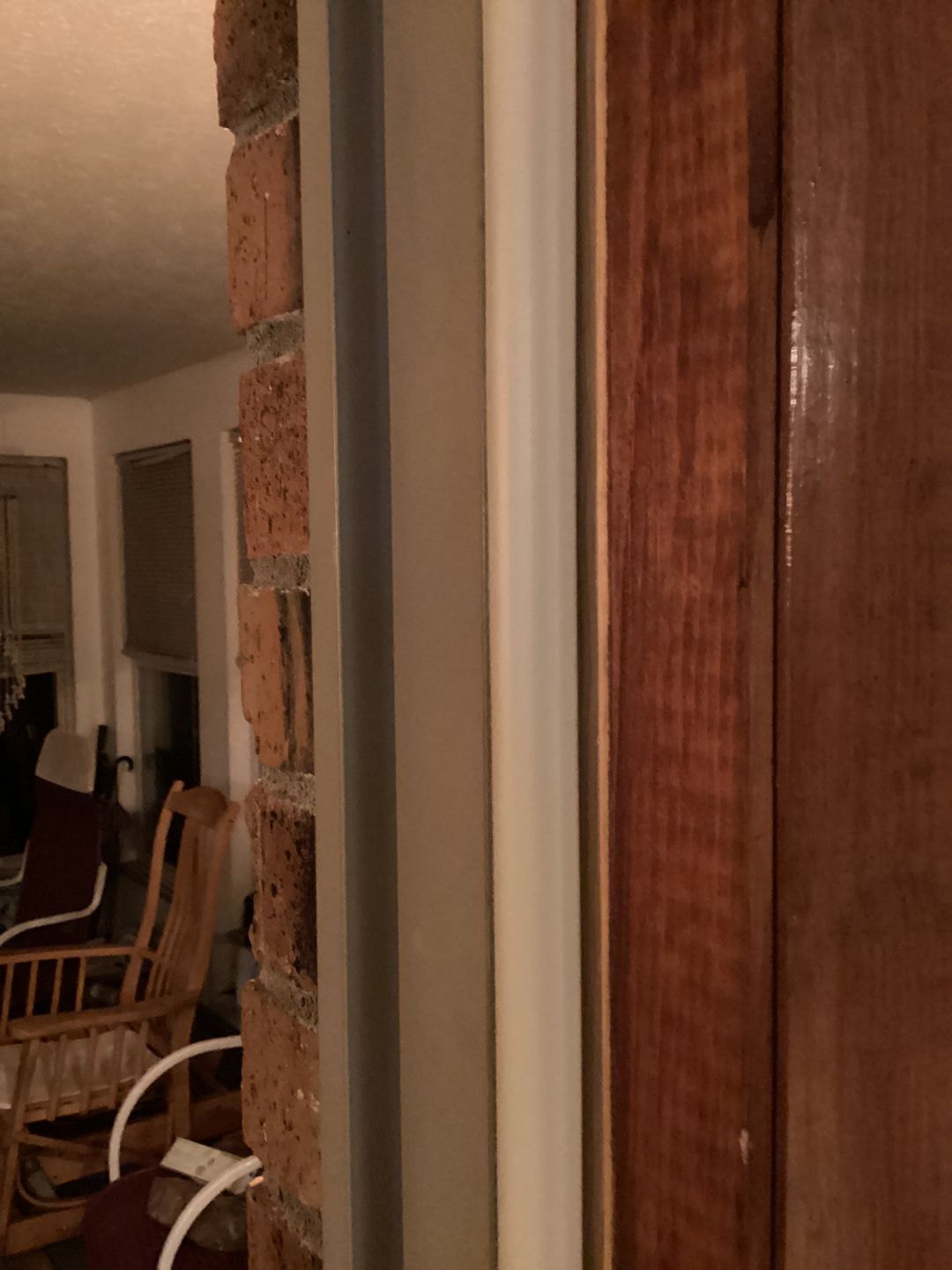 Customer photo review of 81" High Reach Compression Weatherstrip (1 piece)